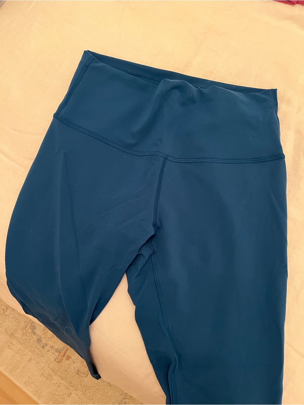 lululemon athletica Teal Blue Double Lined Align Leggings - Size 8